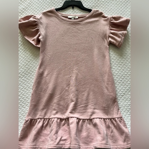 ✨ Ann Taylor LOFT | Flounce Swing Dress in Pink - Picture 2 of 5